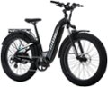 Angle. Aventon - Aventure.2 Step-Through Ebike w/ 60 mile Max Operating Range and 28 MPH Max Speed - Midnight.