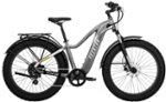 Aventon - Aventure.2 Step-Over Ebike w/ up to 60 mile Max Operating Range and 28 MPH Max Speed - Large - Slate
