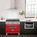 Alt View 14. ZLINE - 36" 4.6 cu. ft. Induction Range with a 5 Element Stove and Electric Oven - Red Matte.