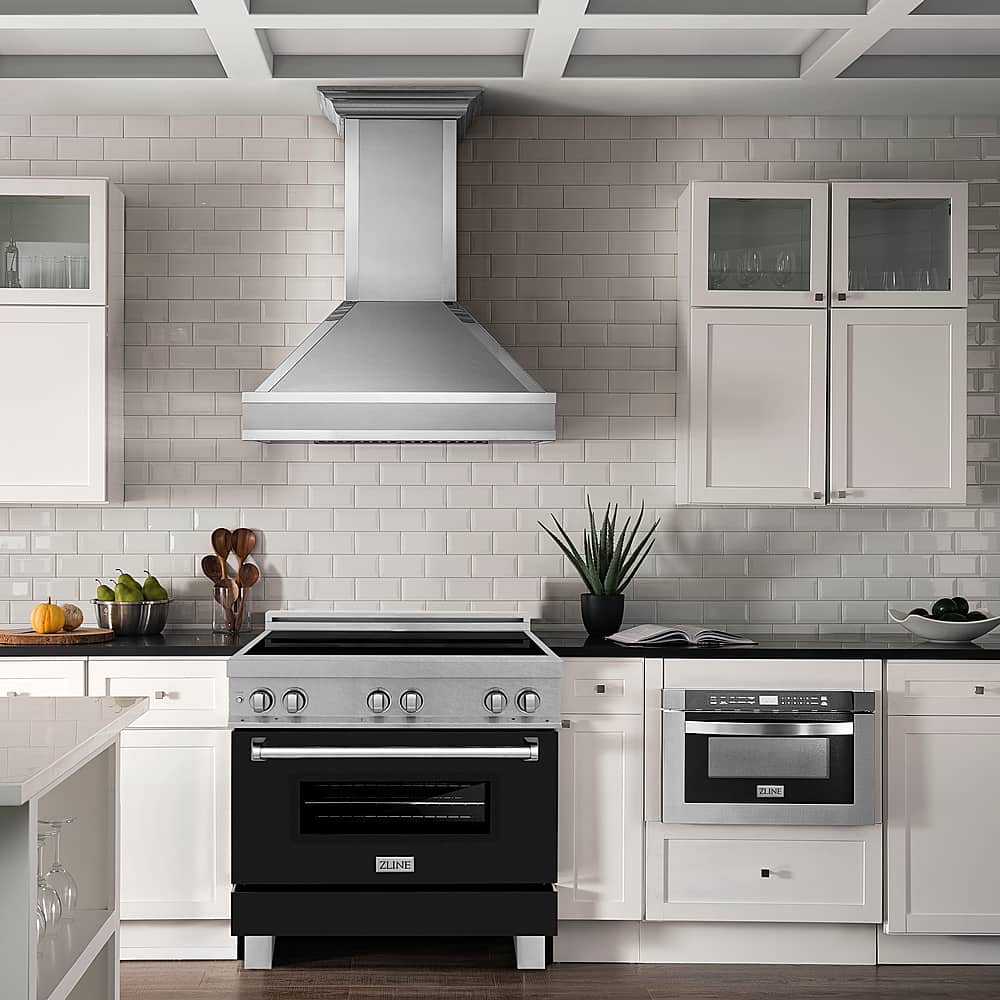 ZLINE 36" Legacy Induction Range w/ 5 Elements in DuraSnow® Steel