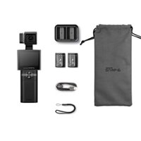 THINKWARE - Snap-G Battery Combo 3-Axis Stabilized 4K Handheld Camera - Black - Angle_Zoom