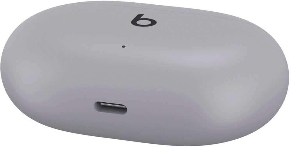 Alt View 11. Beats - Geek Squad Certified Refurbished Beats Studio Buds Totally Wireless Noise Cancelling Earbuds - Moon Gray.