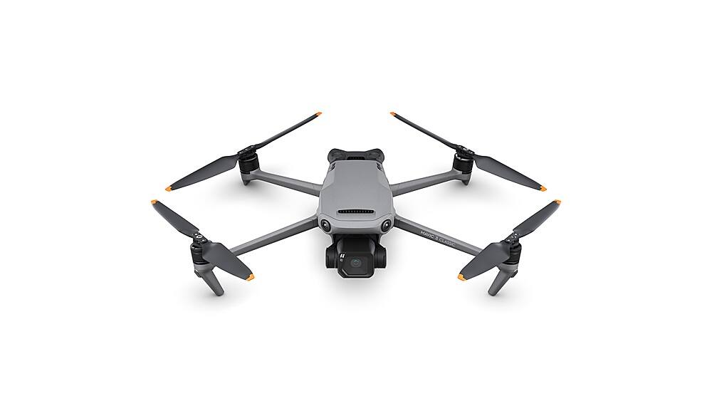 Alt View 12. DJI - Geek Squad Certified Refurbished Mavic 3 Classic and Remote Controller with Built-in Screen - Gray.