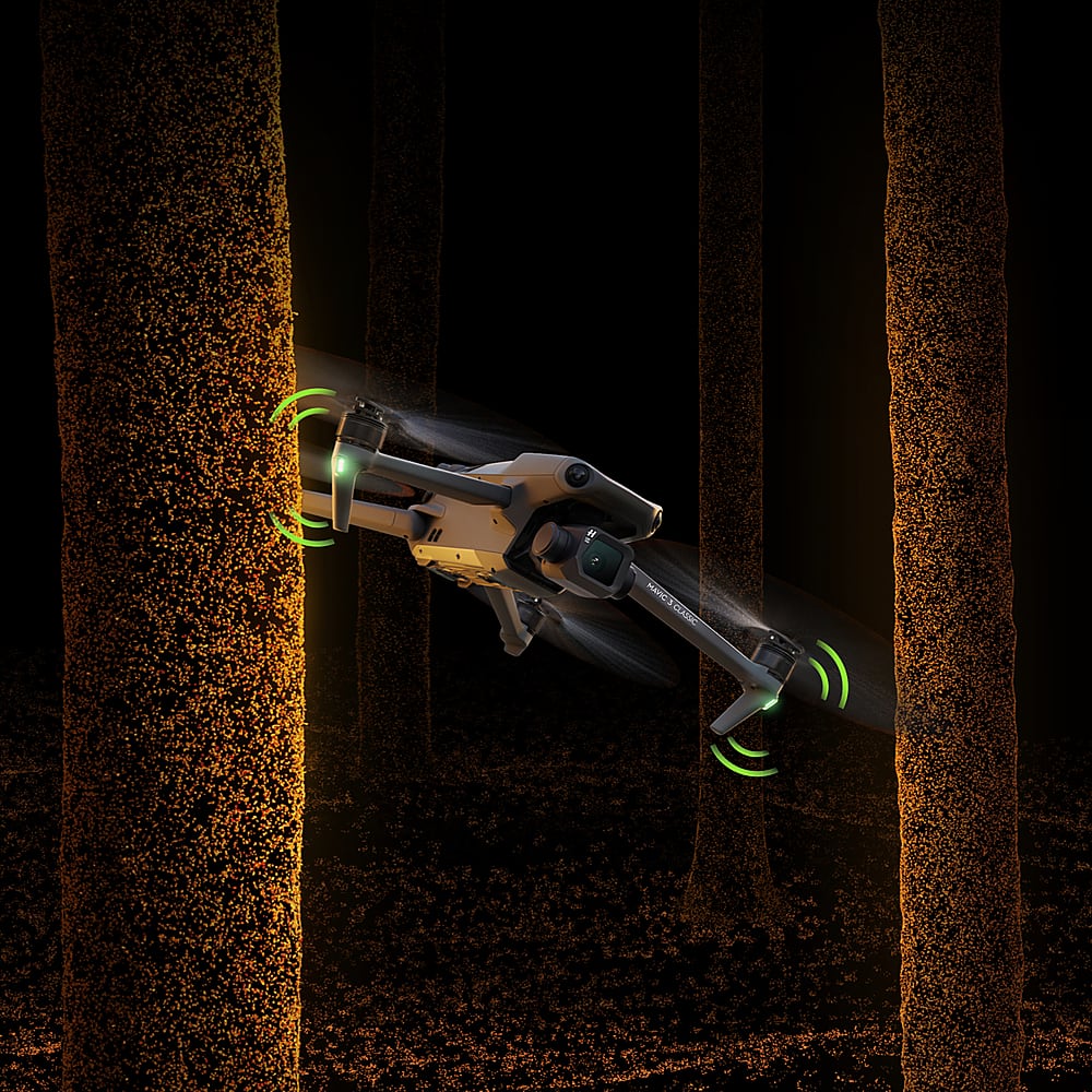 Alt View 16. DJI - Geek Squad Certified Refurbished Mavic 3 Classic and Remote Controller with Built-in Screen - Gray.