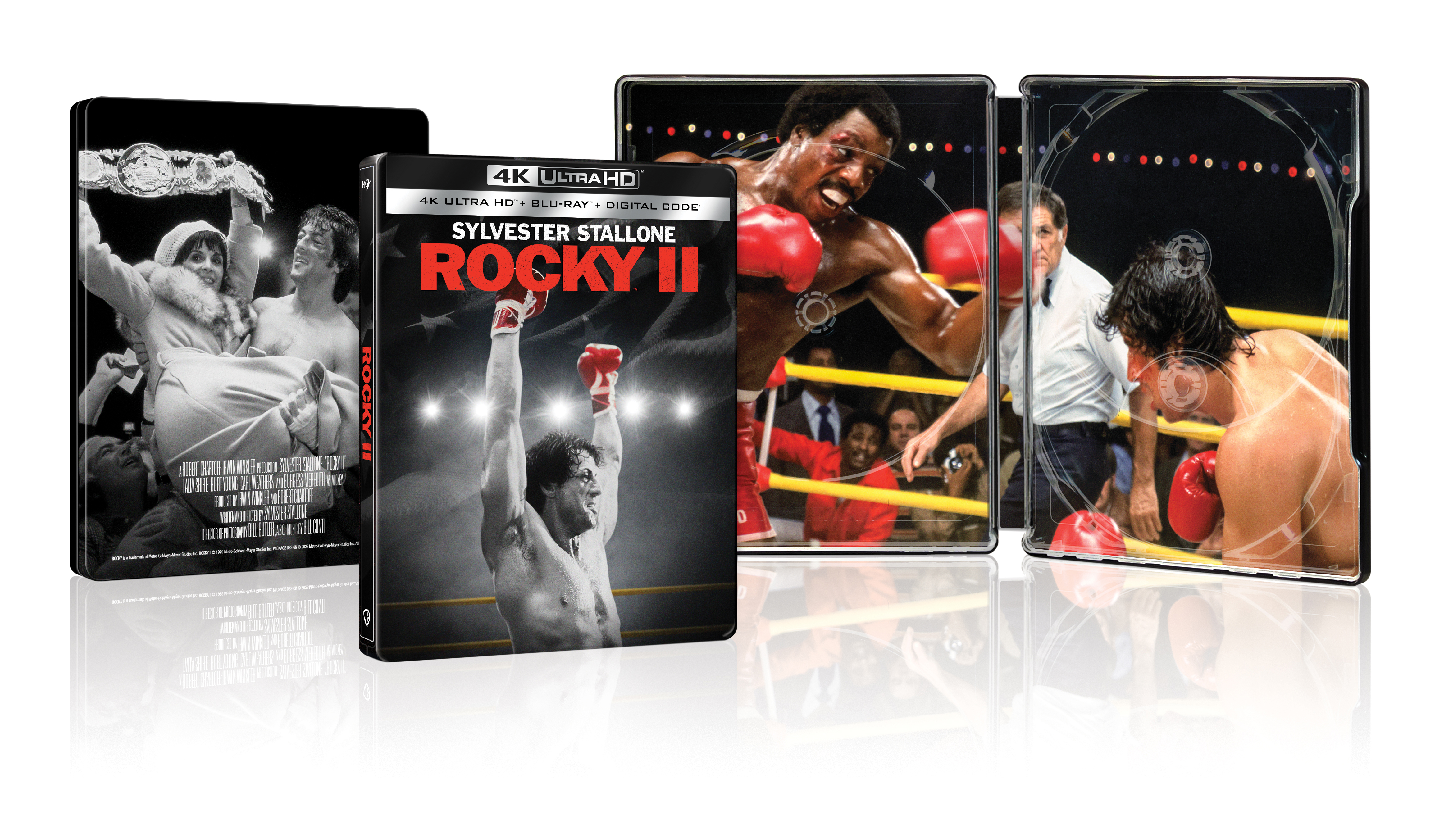 

Rocky II [SteelBook] [Includes Digital Copy] [4K Ultra HD Blu-ray/Blu-ray] [Only @ Best Buy] [1979]