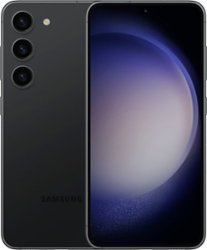 Samsung - Galaxy S23 128GB (Unlocked) - Phantom Black - Front_Zoom