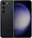 Front. Samsung - Galaxy S23 128GB (Unlocked) - Phantom Black.