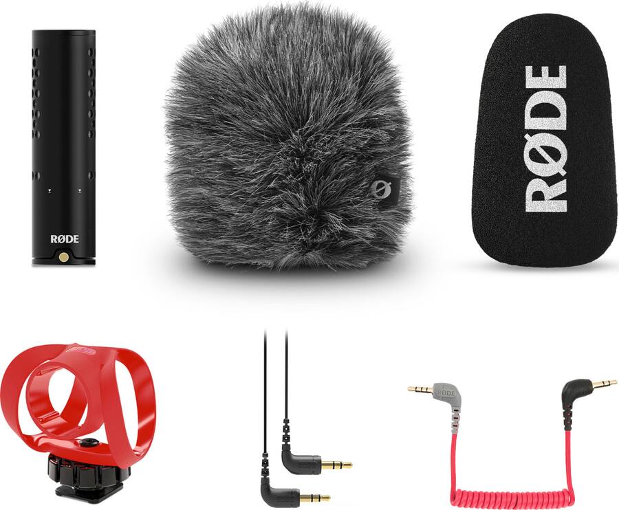 RØDEロード VideoMicro II ショットガンマイク ウィンドジャマー RØDE VideoMicro II Wired Supercardioid Shotgun Microphone
