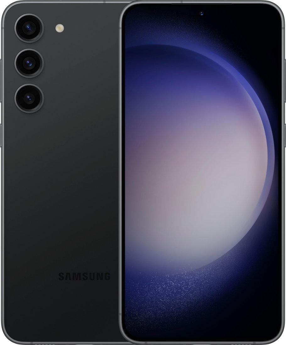 Zoom in on Front Zoom. Samsung - Galaxy S23+ 256GB (Unlocked) - Phantom Black.
