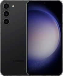 Samsung - Galaxy S23+ 256GB (Unlocked) - Phantom Black - Front_Zoom