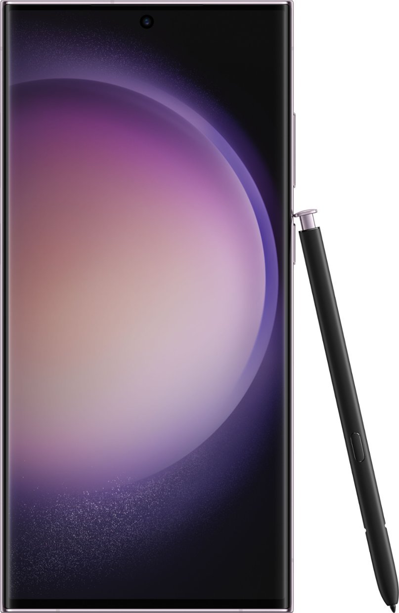Zoom in on Alt View Zoom 16. Samsung - Galaxy S23 Ultra 256GB (Unlocked) - Lavender.