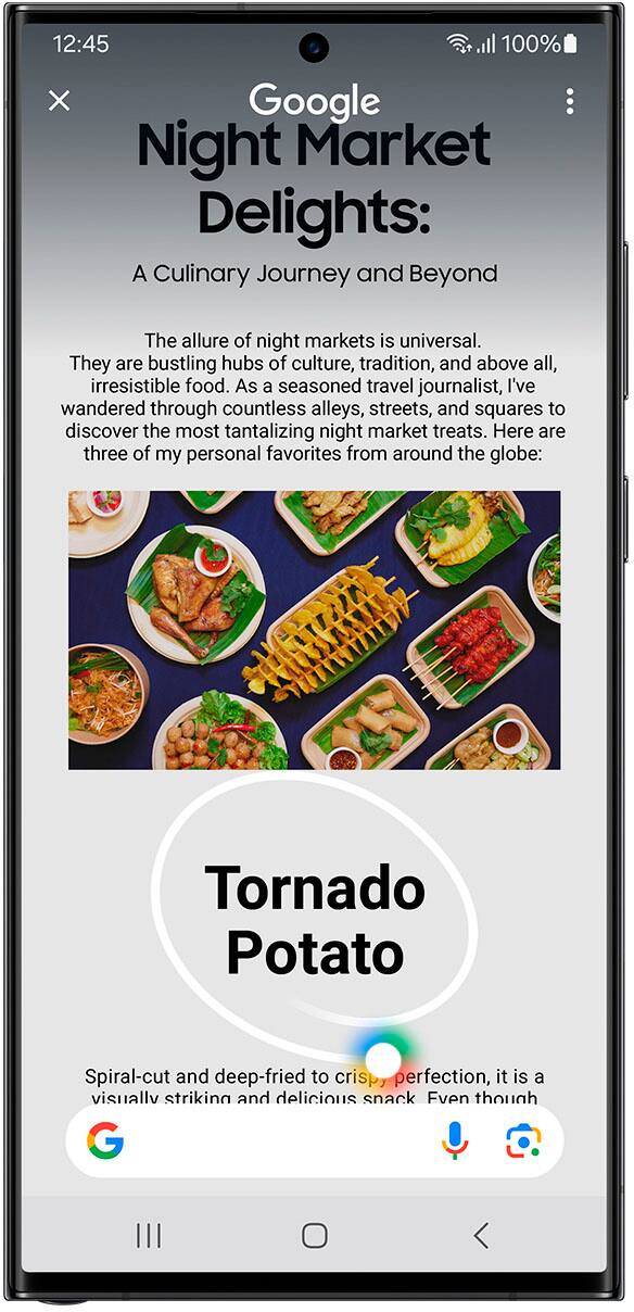 Alt View 11. Samsung - Galaxy S23 Ultra 256GB (Unlocked) - Green.