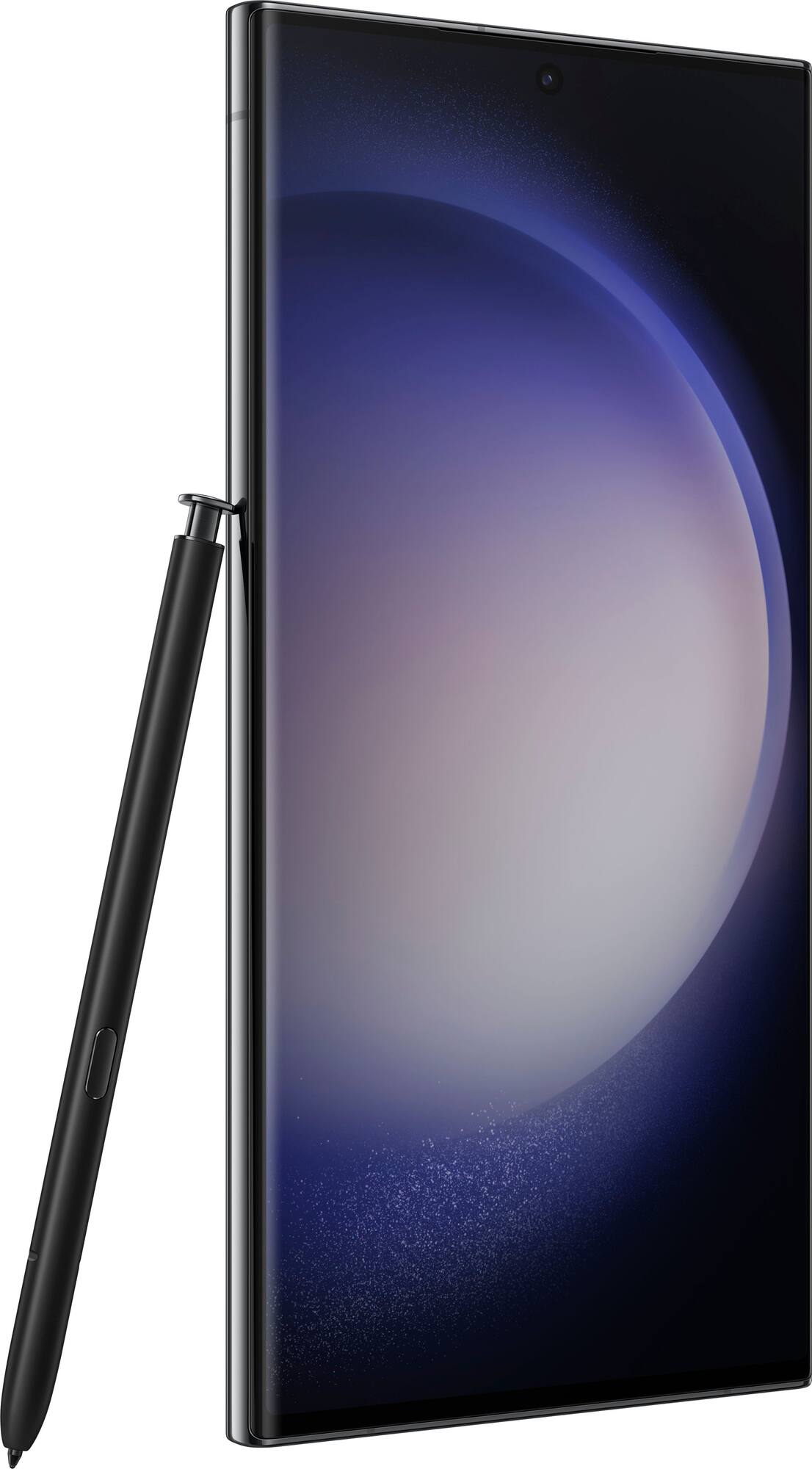 Zoom in on Alt View 19. Samsung - Galaxy S23 Ultra 256GB (Unlocked) - Phantom Black.
