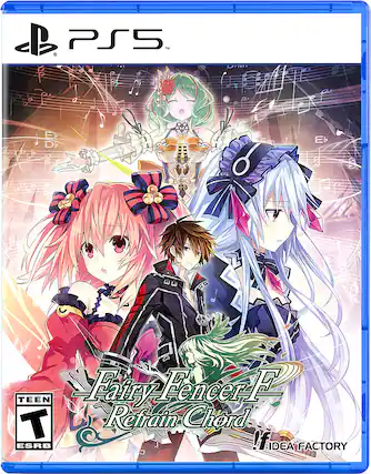 Front. Idea Factory - Fairy Fencer F: Refrain Chord. - T (Teen 13+)