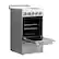 Alt View 11. Forno Appliances - Pallerano Alta Qualita 2.05 Cu. Ft. Freestanding Electric Range - Silver.