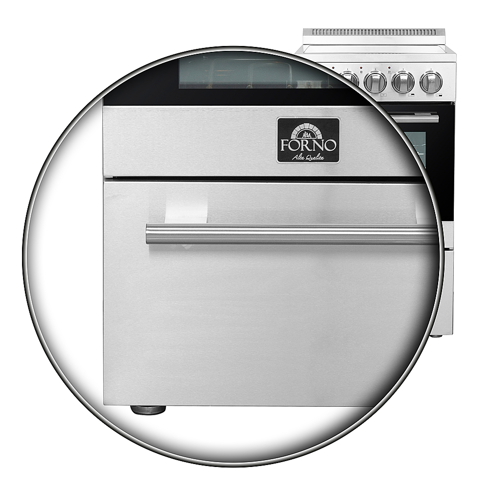 Forno Appliances Pallerano Alta Qualita 2.05 Cu. Ft. Freestanding Electric  Range Silver FFSEL6052-20 - Best Buy