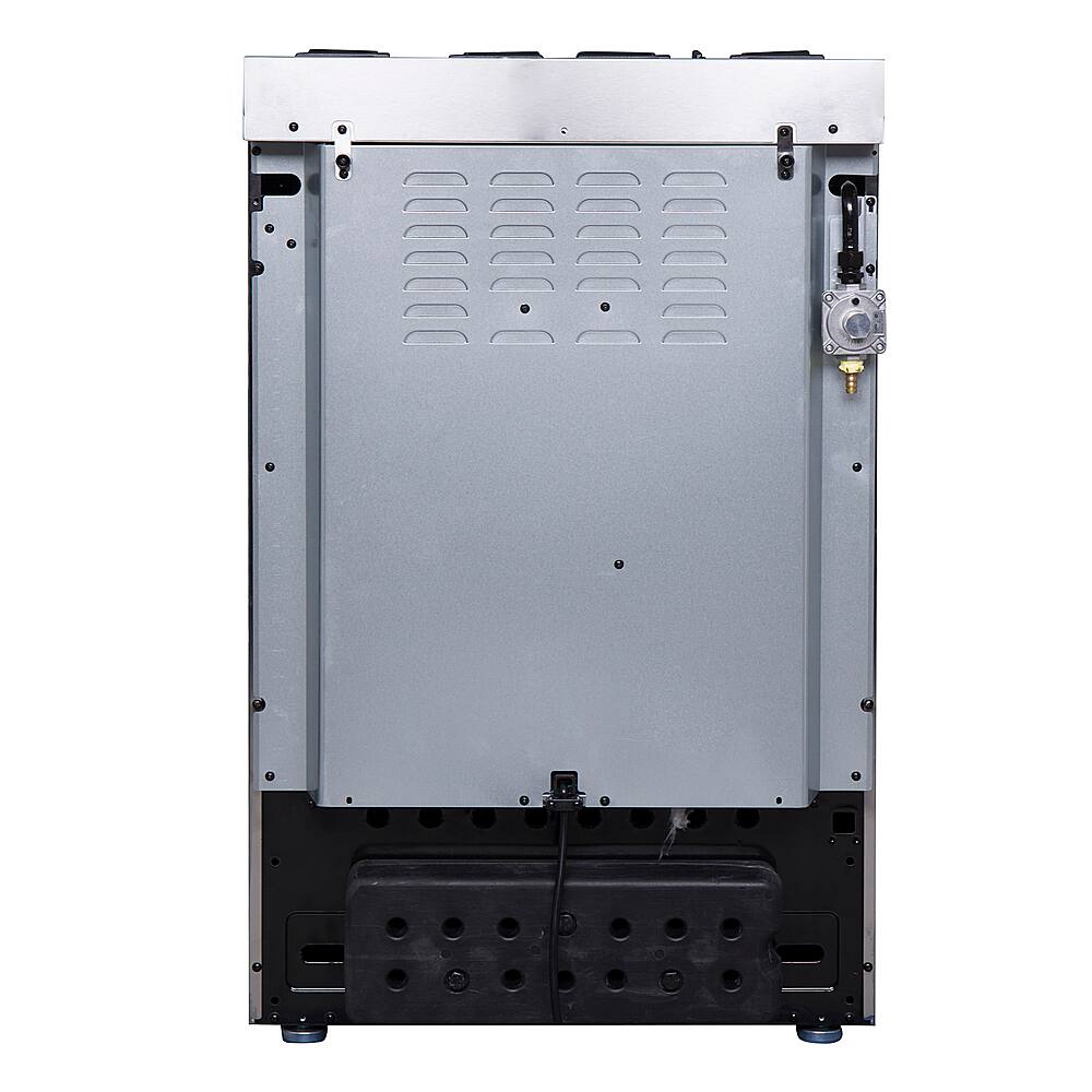 Alt View 16. Forno Appliances - Lamazze Alta Qualita 2.05 Cu. Ft. Freestanding Gas Range with LP Conversion Kit - Silver.