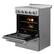 Alt View 2. Forno Appliances - Loiano Alta Qualita 2.3 Cu. Ft. Freestanding Electric Range - Silver.