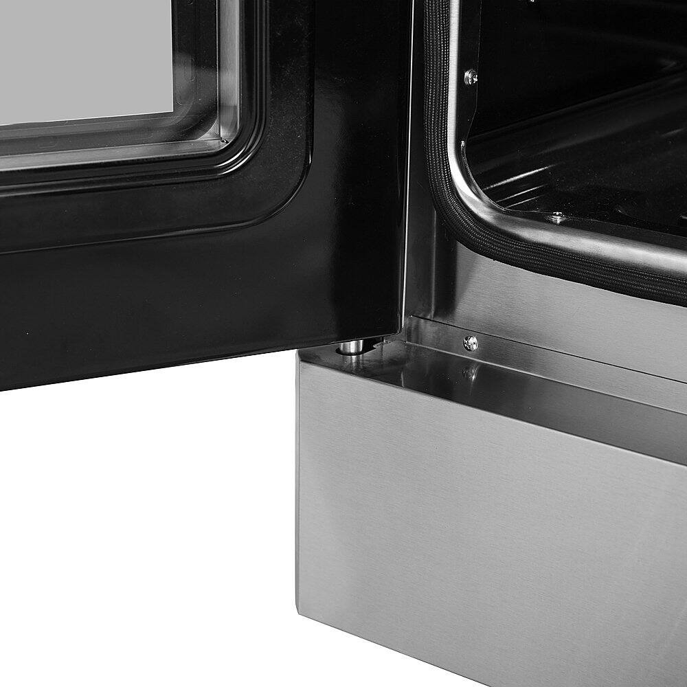 Alt View 15. Forno Appliances - Galiano 4.32 Cu. Ft. Freestanding Gas Range with French Doors and LP Conversion Kit - Stainless Steel.