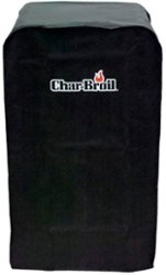Char-Broil 30" Digital Electric Smoker Cover - Black - Angle_Zoom
