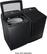 Alt View 20. Samsung - 5.1 Cu. Ft. High-Efficiency Smart Top Load Washer with ActiveWave Agitator - Brushed Black.