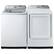Alt View 15. Samsung - 4.9 Cu. Ft. High-Efficiency Top Load Washer with ActiveWave Agitator - White.