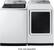 Alt View 15. Samsung - 5.1 Cu. Ft. High-Efficiency Smart Top Load Washer with ActiveWave Agitator - White.