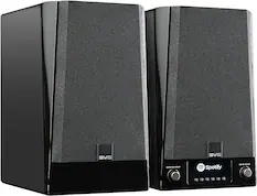 Angle. SVS - Prime Pro 200W 2.0-Ch. Hi-Res Wireless Speaker System - Black.