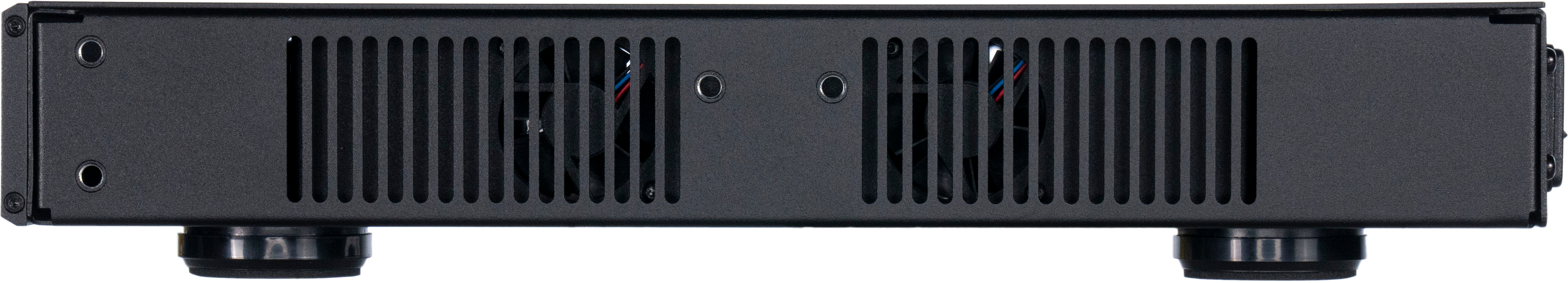 Left View: Sonance - 8-50 AMP - 400W 8.0-Ch. Digital Power Amplifier (Each) - Black