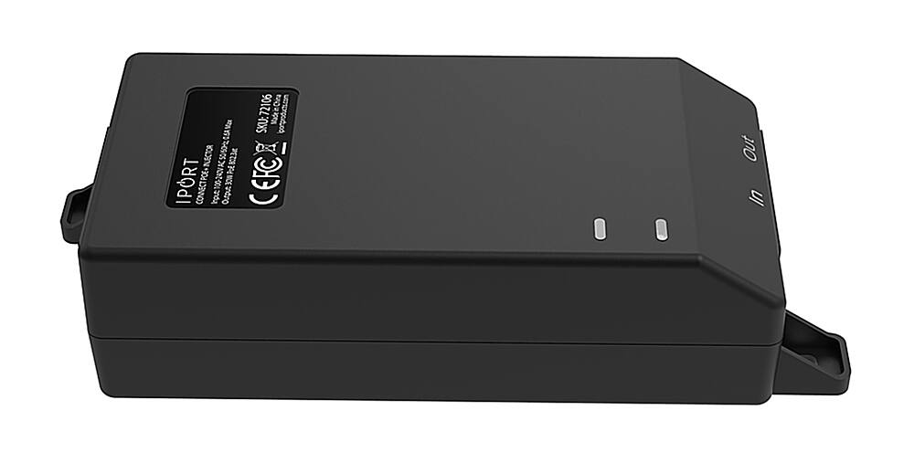 Alt View 12. iPort - CONNECT - POE+ INJECTOR (Each) - Black.