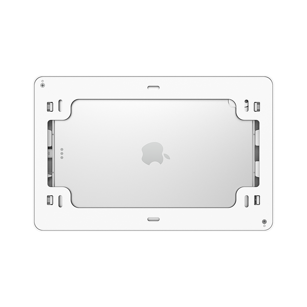 Left View: iPort - SURFACE MOUNT - SYSTEM FOR APPLE IPAD AIR 10.9" (5th Gen), IPAD PRO 11" (4th Gen) (Each) - White