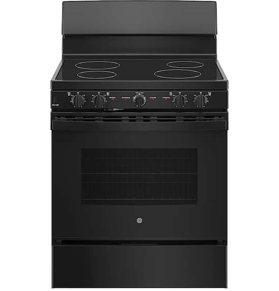 Ge stove hot sale black