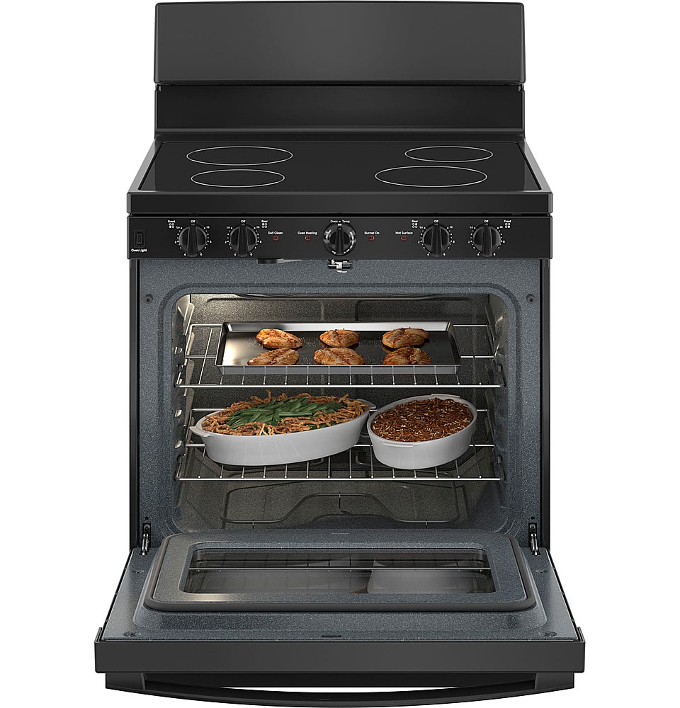 Ge black deals electric stove