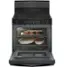 Left. GE - GE 30” Free-standing Electric Radiant Smooth Cooktop Range - Black.