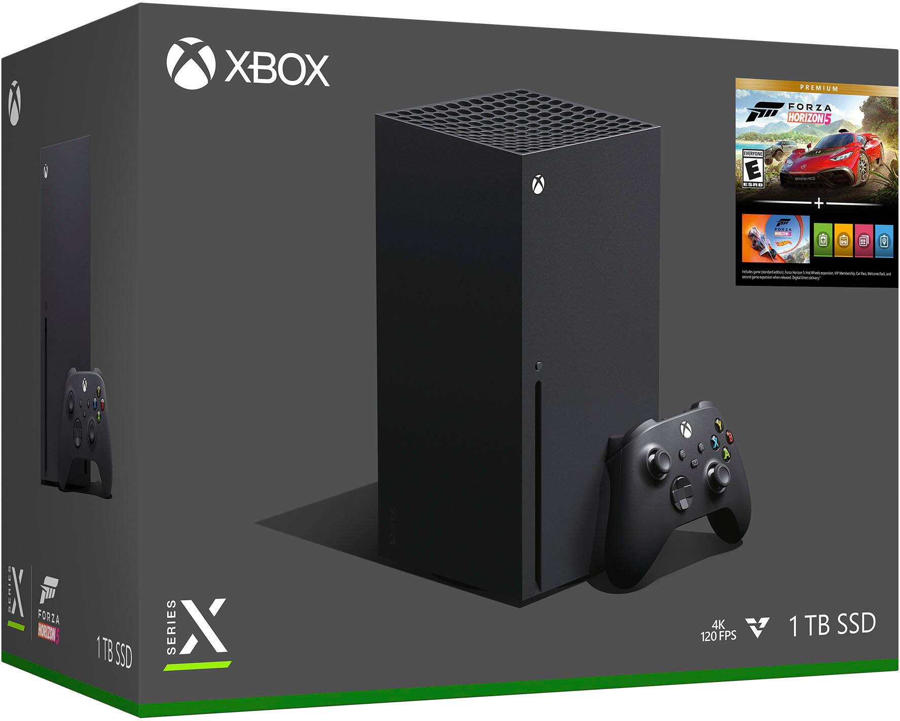 Alt View 11. Microsoft - Xbox Series X 1TB Console - Forza Horizon 5 Bundle - Black.