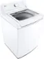 Angle. LG - 4.1 Cu. Ft. High-Efficiency Top Load Washer with TurboDrum Technology - White.