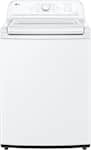 LG - 4.1 Cu. Ft. High-Efficiency Top Load Washer with TurboDrum Technology - White