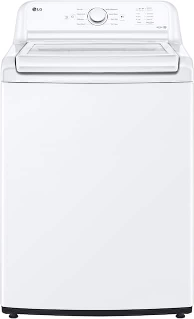 LG 27 in. 5.0 cu. ft. Top Load Washer with TurboDrum Technology - White