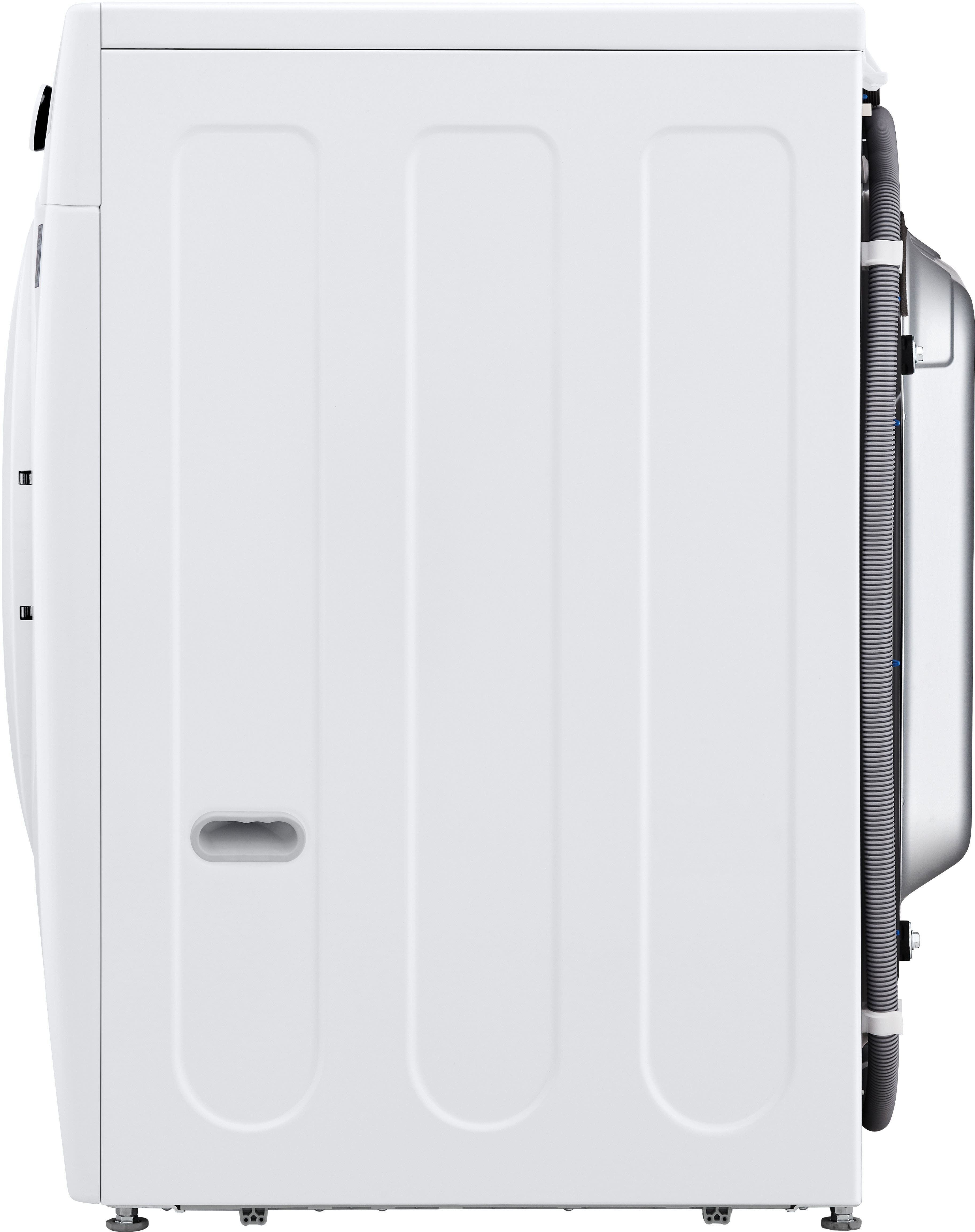 Alt View 17. LG - 5.0 Cu. Ft. High-Efficiency Front Load Washer with 6Motion Technology - White.