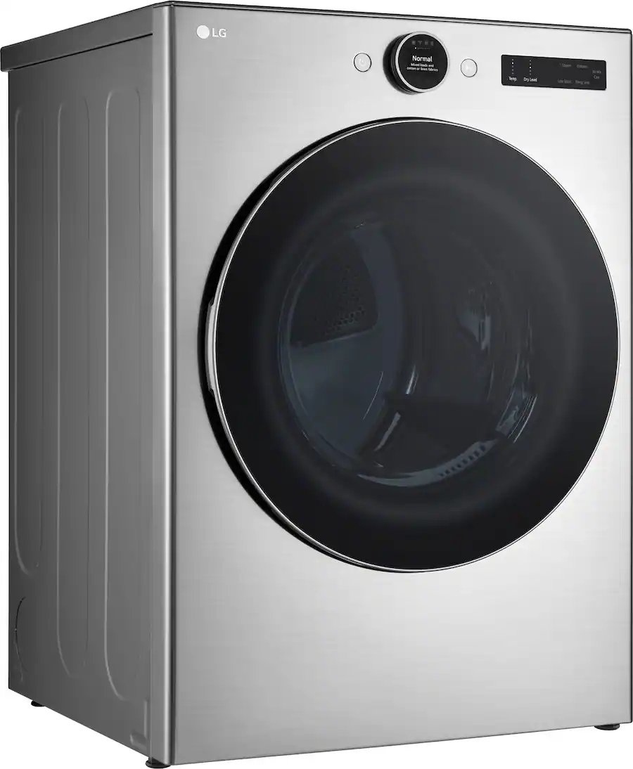 LG 7.4 Cu. Ft. Stackable Smart Electric Dryer with Steam and Sensor Dry ...
