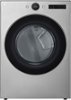 LG - 7.4 Cu. Ft. Smart Electric Dryer with Steam and Sensor Dry - Graphite Steel