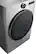Alt View 28. LG - 7.4 Cu. Ft. Smart Electric Dryer with Steam and Sensor Dry - Graphite Steel.