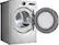 Alt View 16. LG - 7.4 Cu. Ft. Smart Electric Dryer with Steam and Sensor Dry - Graphite Steel.
