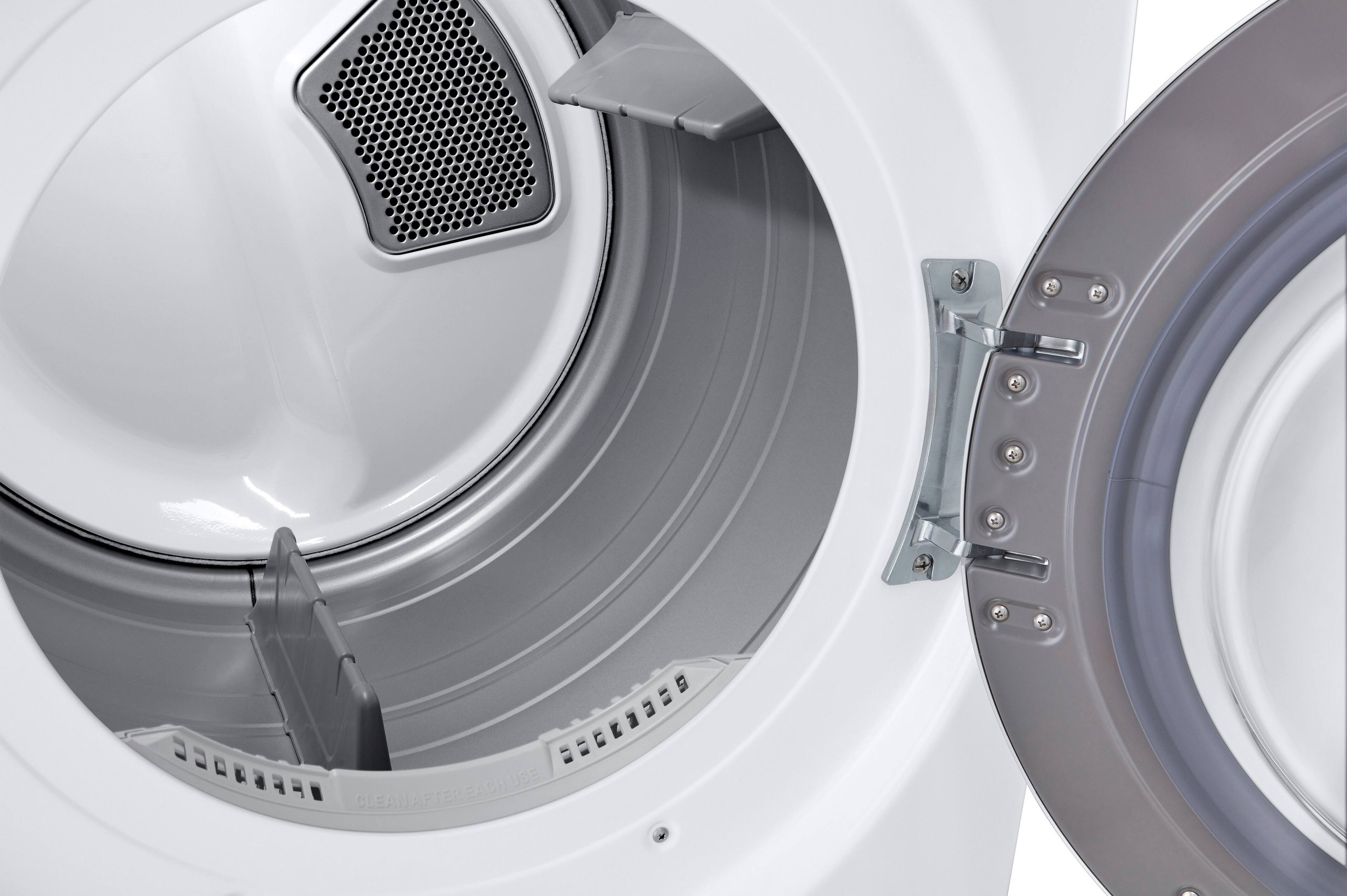 Alt View 16. LG - 7.4 Cu. Ft. Gas Dryer with Wrinkle Care - White.