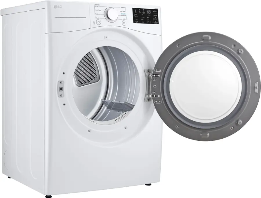 LG 7.4 Cu. Ft. Stackable Gas Dryer with Wrinkle Care White DLG3471W ...