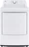 LG - 7.3 Cu. Ft. Gas Dryer with Sensor Dry - White