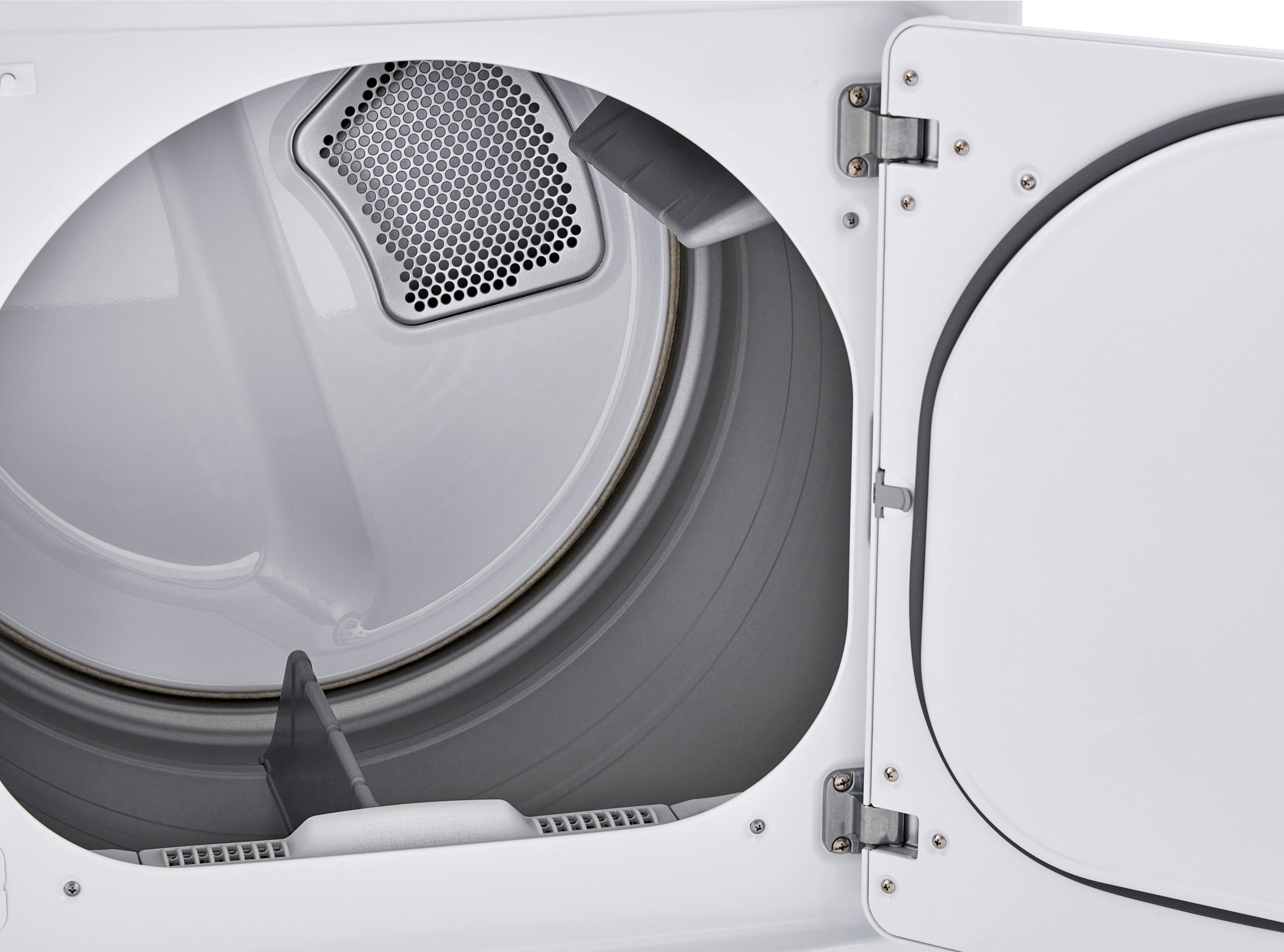 Alt View 15. LG - 7.3 Cu. Ft. Gas Dryer with Sensor Dry - White.