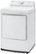 Alt View Zoom 1. LG - 7.3 Cu. Ft. Smart Gas Dryer with Sensor Dry - White.