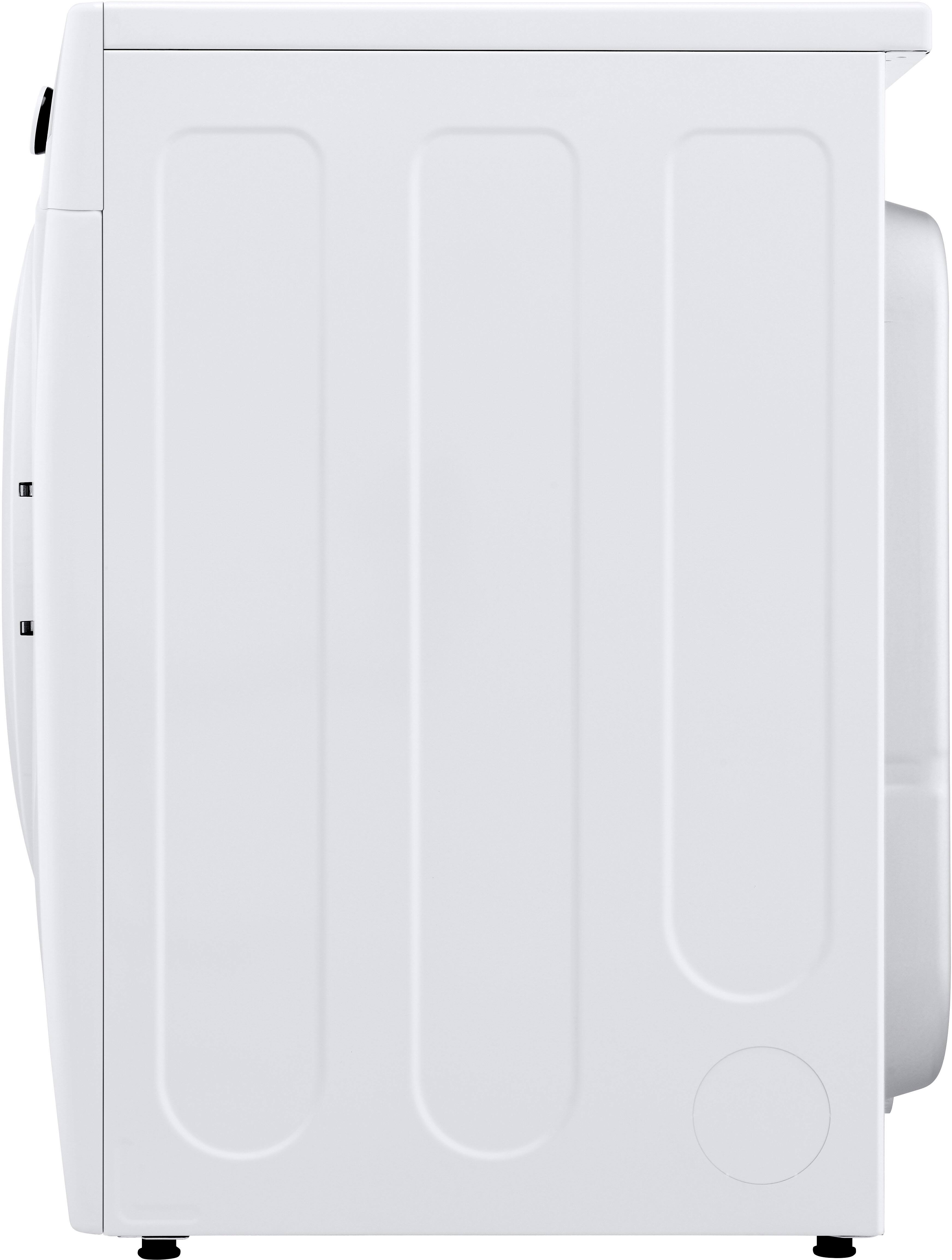 Alt View 17. LG - 7.4 Cu. Ft. Electric Dryer with Wrinkle Care - White.