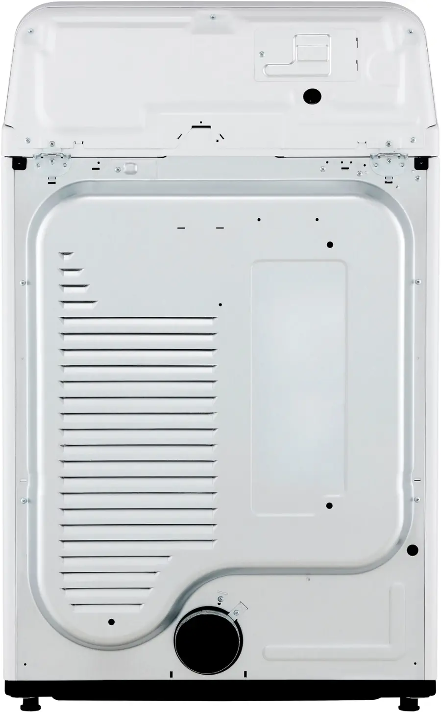 Alt View 17. LG - 7.3 Cu. Ft. Electric Dryer with Sensor Dry - White.